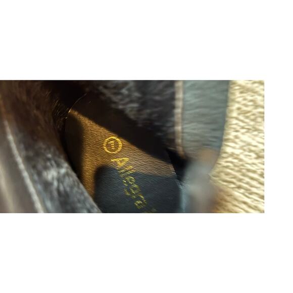 New Allegra K Chunky Heal Pointed Toe Block Heel Bootie.  Size 7 - Picture 4 of 7